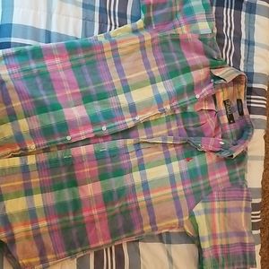 Boys Ralph Lauren Polo button up size 18